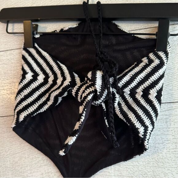 Mara Hoffman Swim Starbasket Black Maxi Dress Size Small - Picture 12 of 16